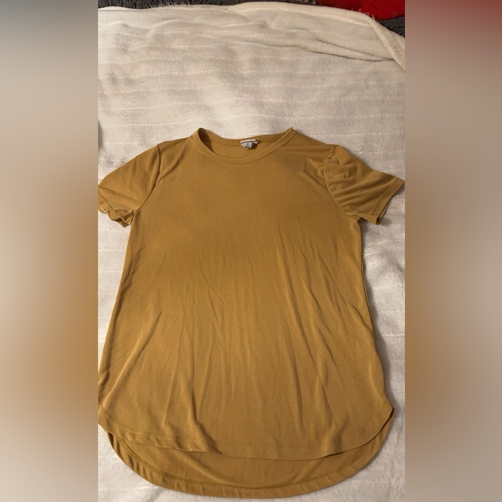 yellow nice top